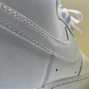 Men’s Hi-Top Air Force One’s ALL WHITE w/straps Size 11.5 👟